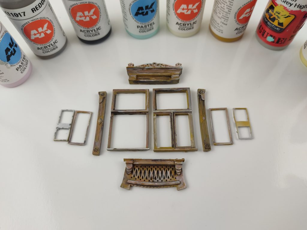 Painting the windows