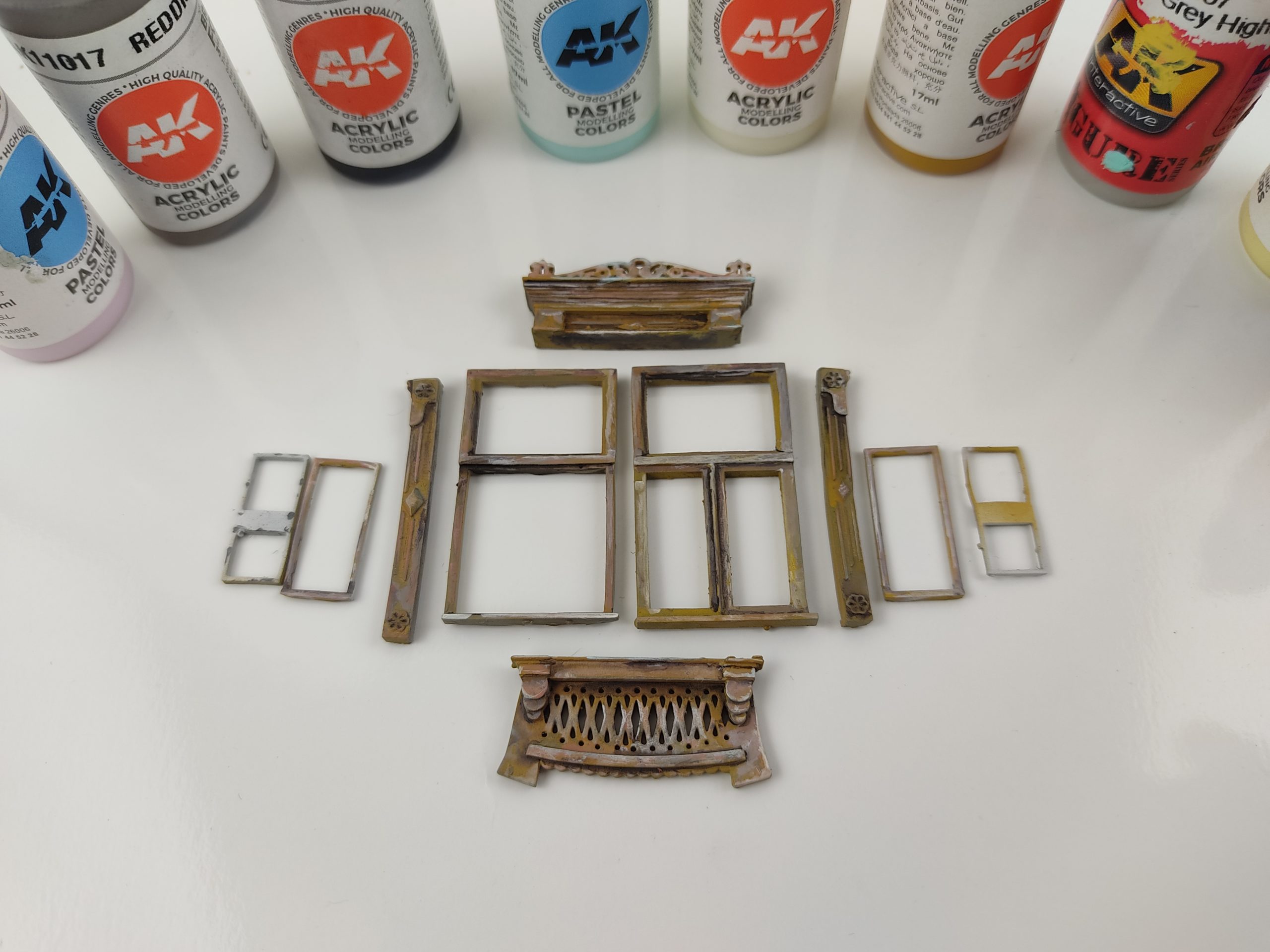 Painting the windows